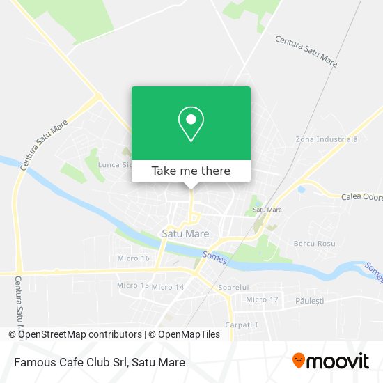 Famous Cafe Club Srl map