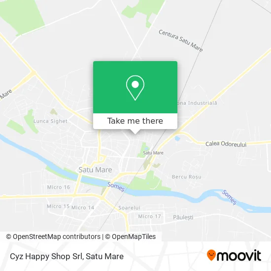 Cyz Happy Shop Srl map