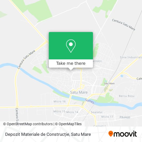 Depozit Materiale de Construcție map