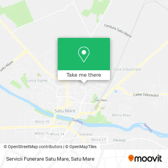 Servicii Funerare Satu Mare map