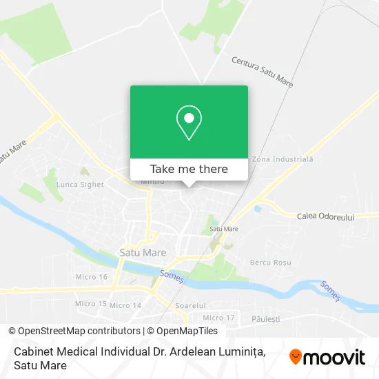 Cabinet Medical Individual Dr. Ardelean Luminița map