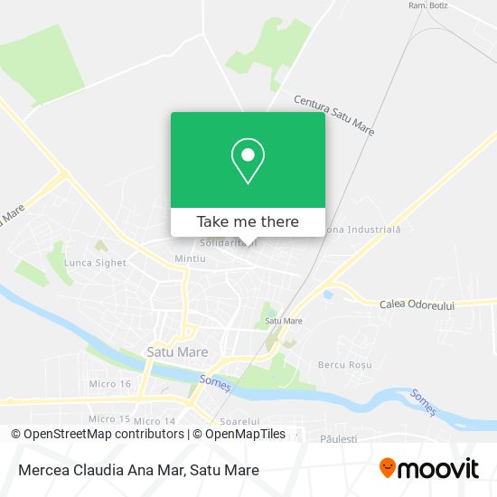 Mercea Claudia Ana Mar map