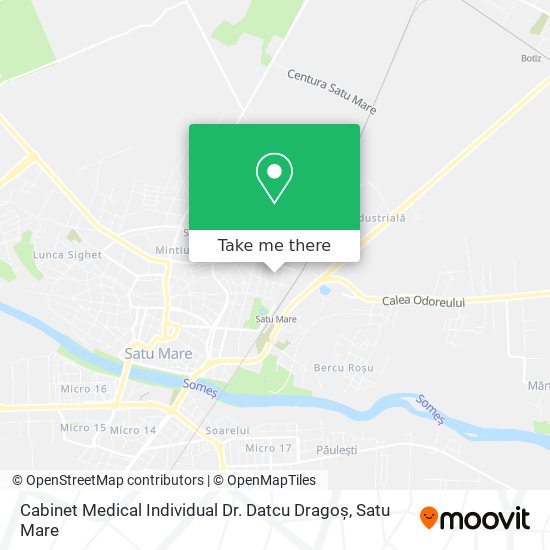Cabinet Medical Individual Dr. Datcu Dragoș map