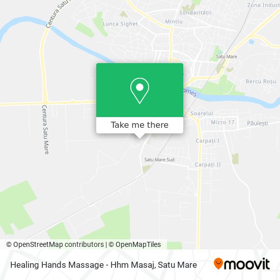 Healing Hands Massage - Hhm Masaj map