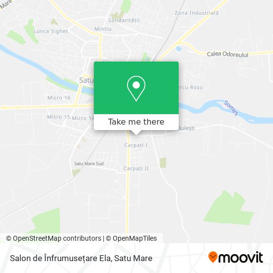 Salon de Înfrumusețare Ela map