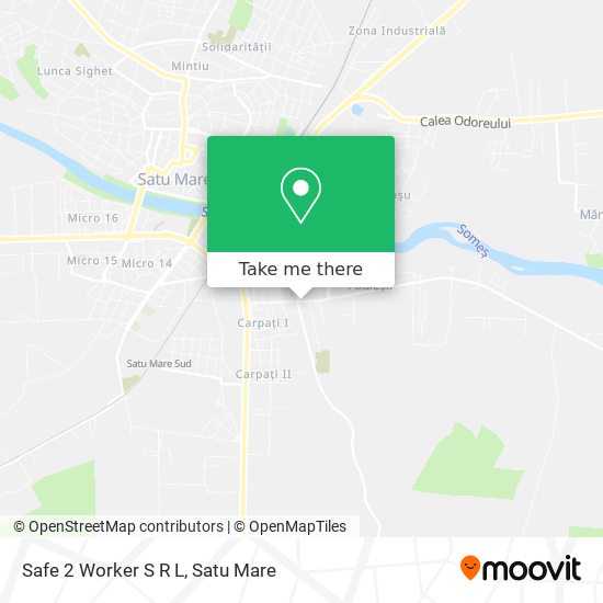 Safe 2 Worker S R L map