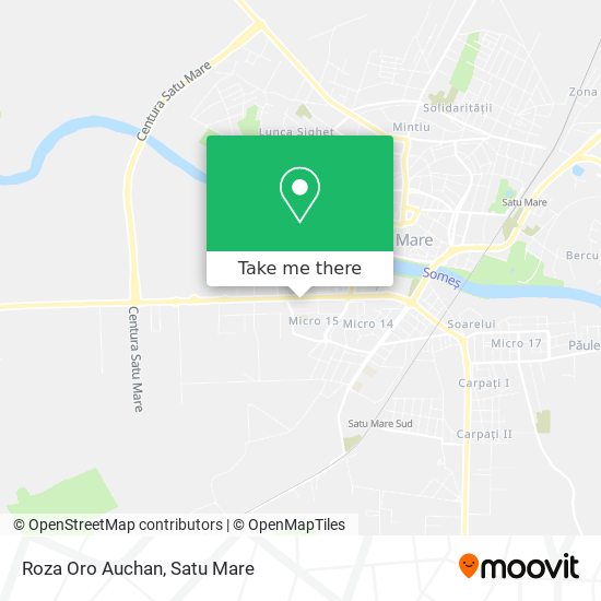 Roza Oro Auchan map