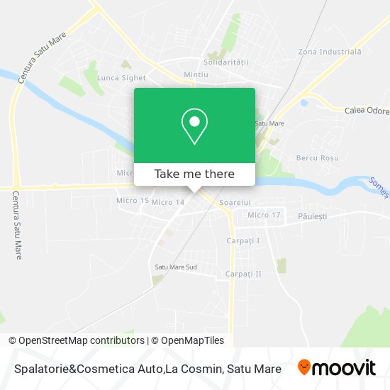 Spalatorie&Cosmetica Auto,La Cosmin map