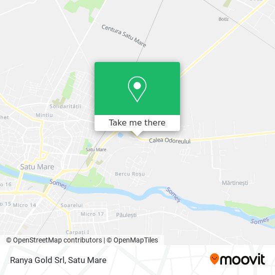 Ranya Gold Srl map