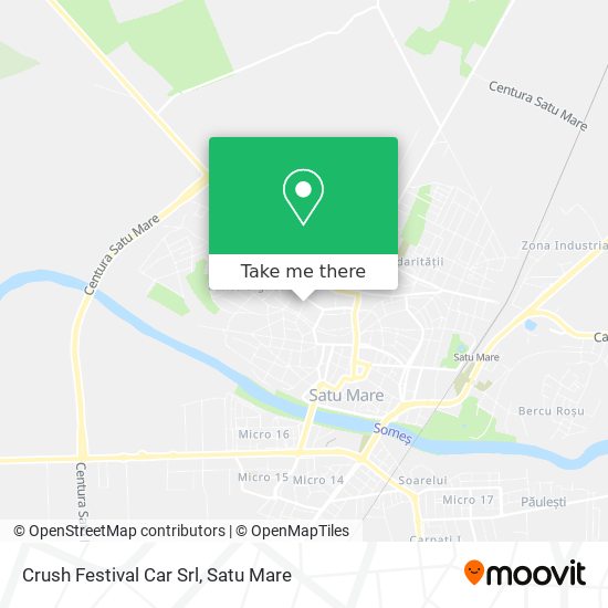 Crush Festival Car Srl map