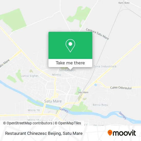 Restaurant Chinezesc Beijing map