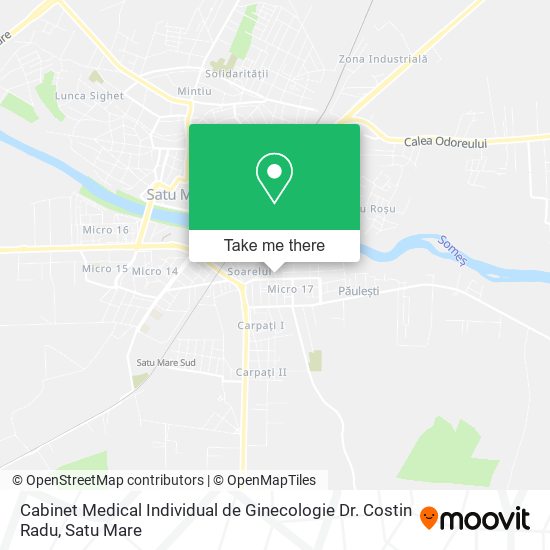 Cabinet Medical Individual de Ginecologie Dr. Costin Radu map