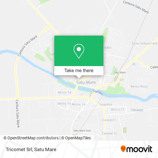 Tricomet Srl map