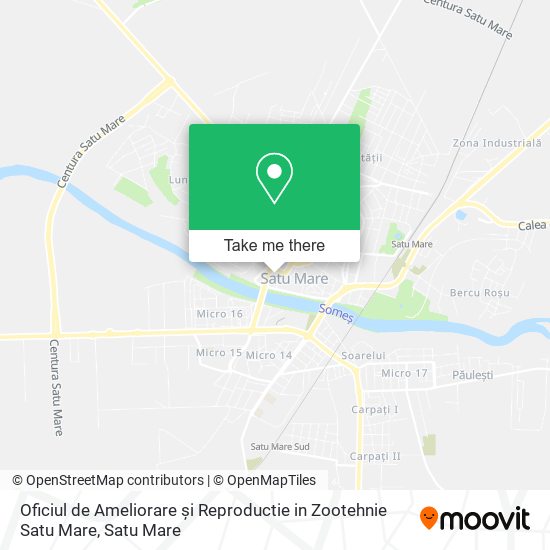 Oficiul de Ameliorare și Reproductie in Zootehnie Satu Mare map