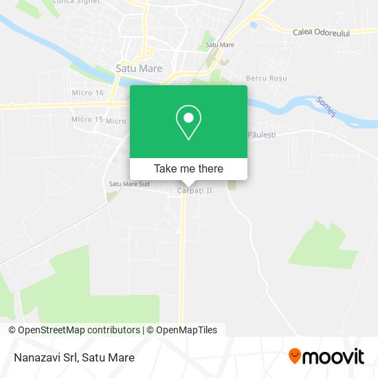 Nanazavi Srl map