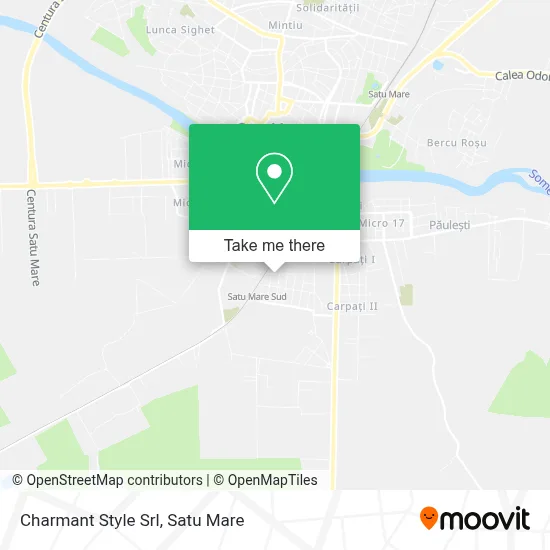 Charmant Style Srl map