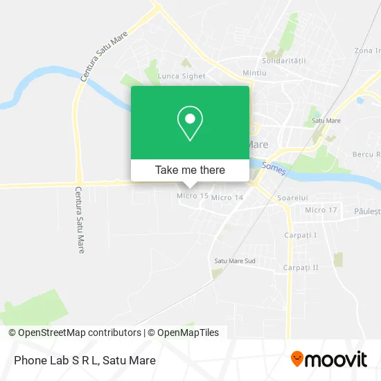 Phone Lab S R L map
