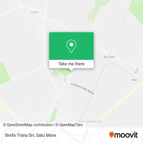 Brefa Trans Srl map