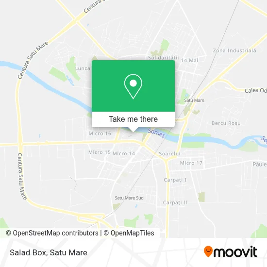 Salad Box map