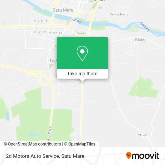 2d Motors Auto Service map