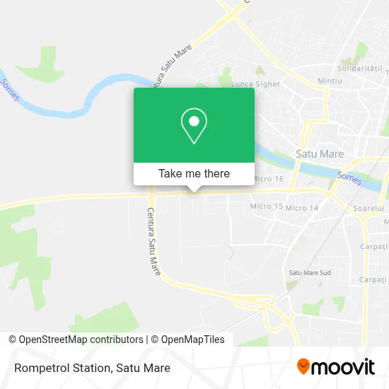 Rompetrol Station map