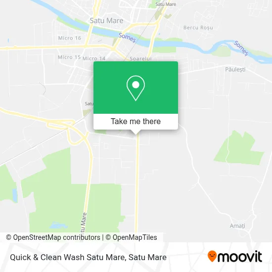 Quick & Clean Wash Satu Mare map