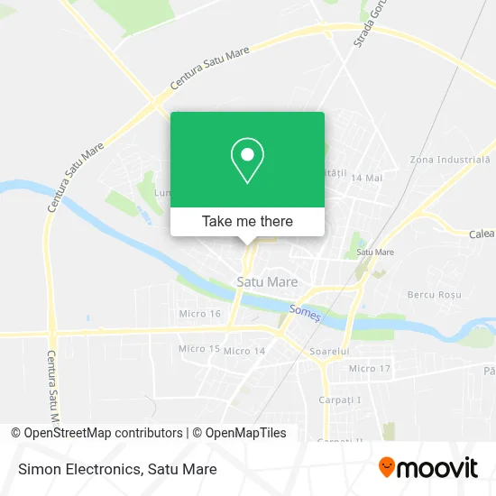 Simon Electronics map