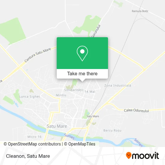Cleanon map