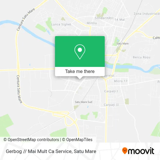 Gerbog // Mai Mult Ca Service map