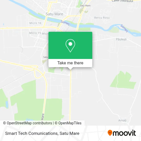 Smart Tech Comunications map