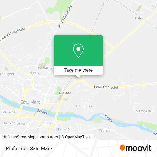 Profidecor map