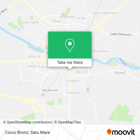 Cioco Bronz map