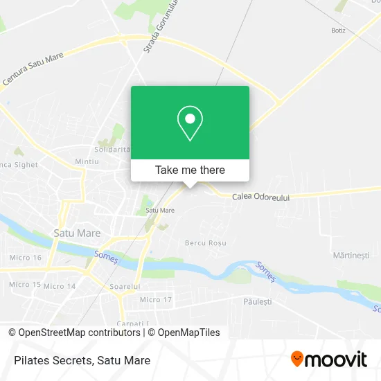 Pilates Secrets map