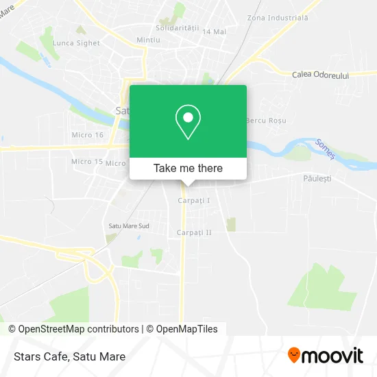 Stars Cafe map