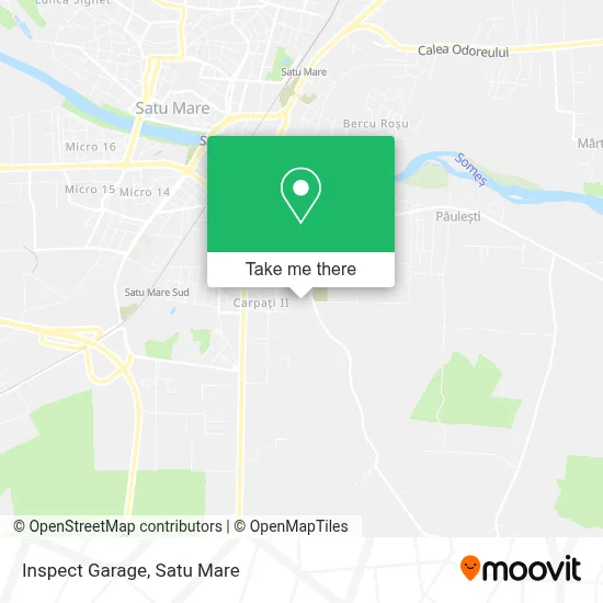 Inspect Garage map