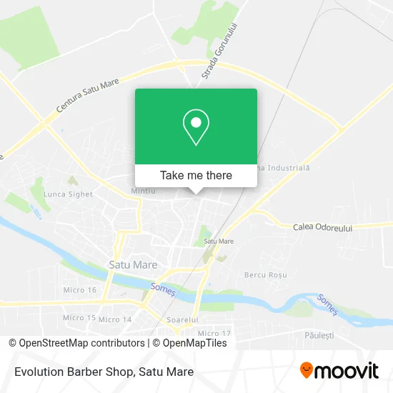Evolution Barber Shop map