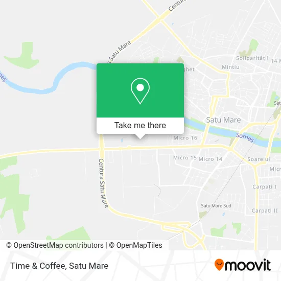 Time & Coffee map