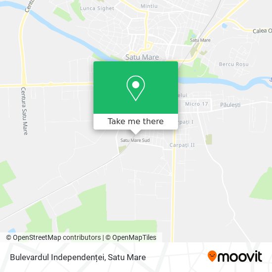 Bulevardul Independenței map