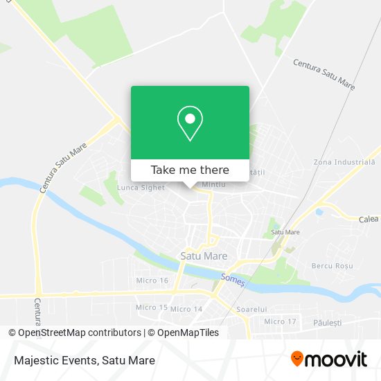 Majestic Events map