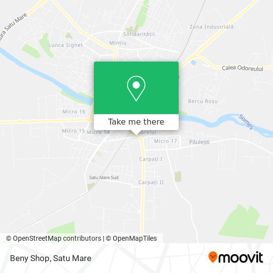 Beny Shop map