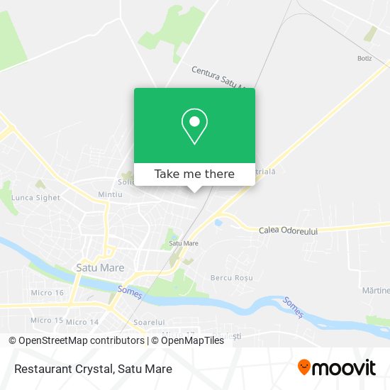 Restaurant Crystal map