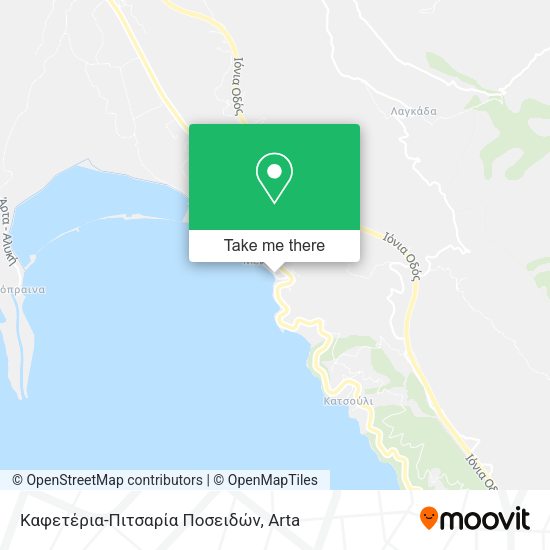 Καφετέρια-Πιτσαρία Ποσειδών map