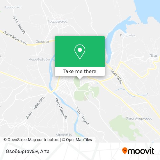 Θεοδωριανών map