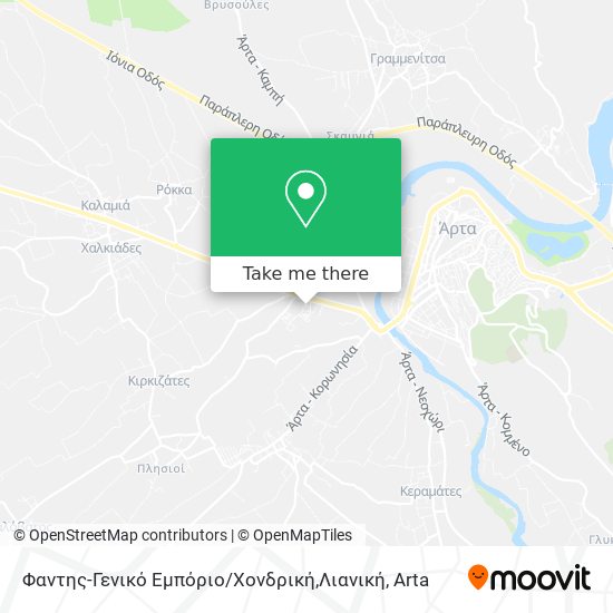 Φαντης-Γενικό Εμπόριο / Χονδρική,Λιανική map