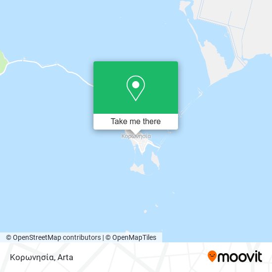 Κορωνησία map