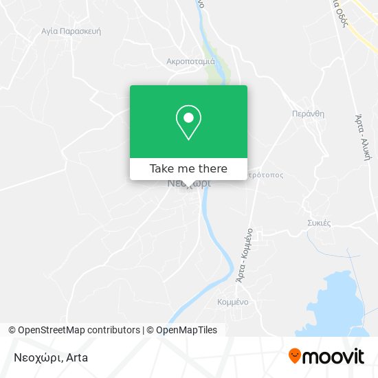 Νεοχώρι map