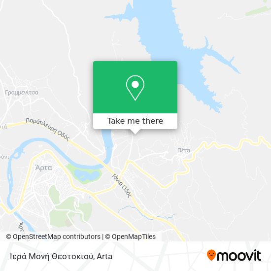 Ιερά Μονή Θεοτοκιού map