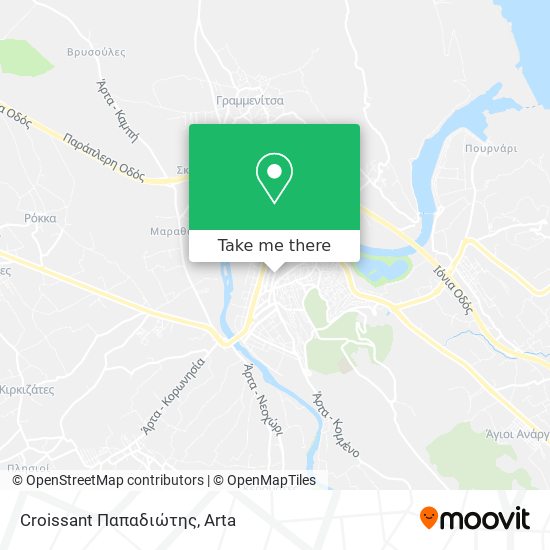 Croissant Παπαδιώτης map