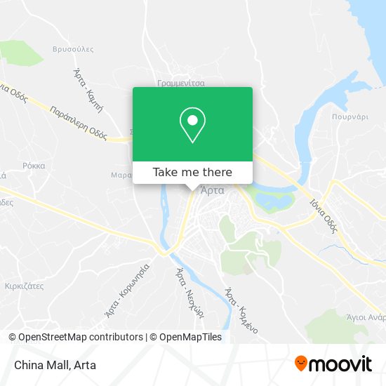 China Mall map