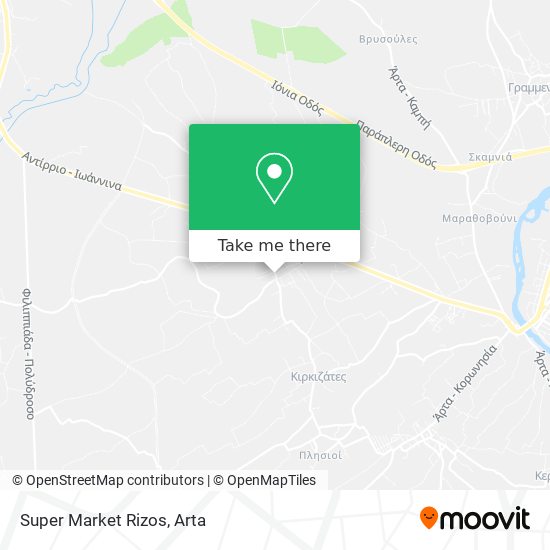 Super Market Rizos map